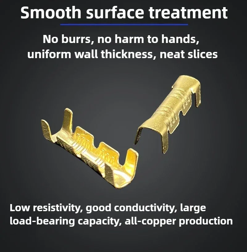 100 U-Type Dual Connection Terminals for Electrical Wiring 3 100 U-Type Dual Connection Terminals for Electrical Wiring - Image 3