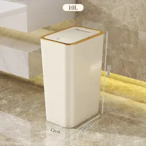 Modern 10L Pet-Resistant Kitchen Trash Can 13 Sb7cae1c744aa4596bcd0b357c6ce4db2I