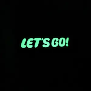 Let's Go PVC Luminous Patch 2.5x8cm 9 Sb7cb21d339f040dea46603b56de93bbfK 1