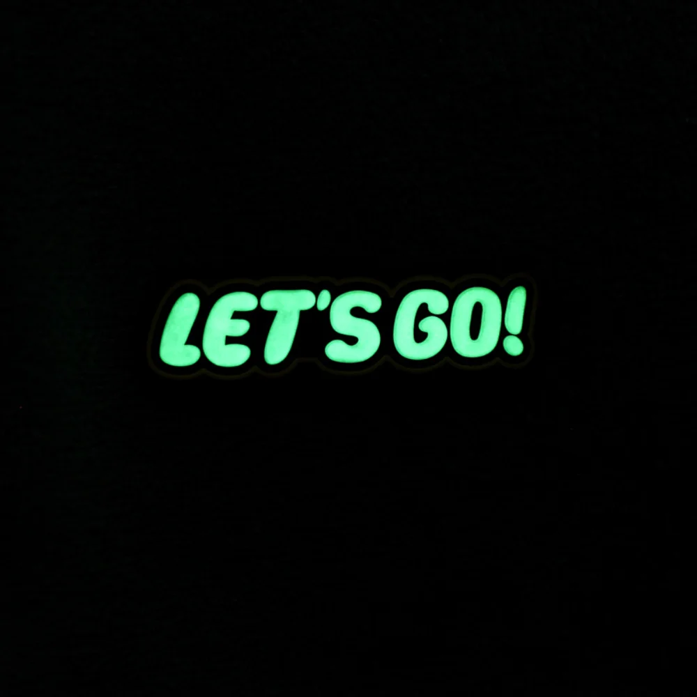 Let's Go PVC Luminous Patch 2.5x8cm 4 Let's Go PVC Luminous Patch 2.5x8cm - Image 4
