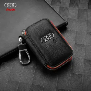 Premium Logo 3D Metal Leather Keychain 14 Sb7cf4578342d4dc48b14cb7ee61baca5r