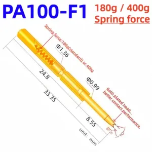PA100-F1 Spring Test Probe Set 20/100 pcs 9 Sb7d90ff5ea2f4f5cb9555fa67ece3d89Z