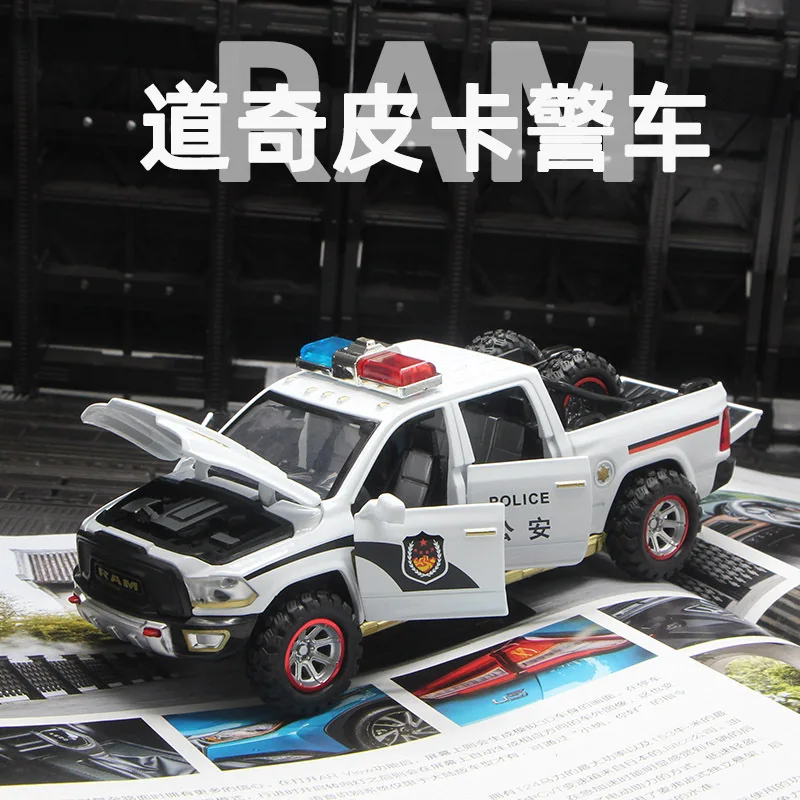 Dodge Ram Police Pickup Model 1:32 Scale 2 Dodge Ram Police Pickup Model 1:32 Scale - Image 2