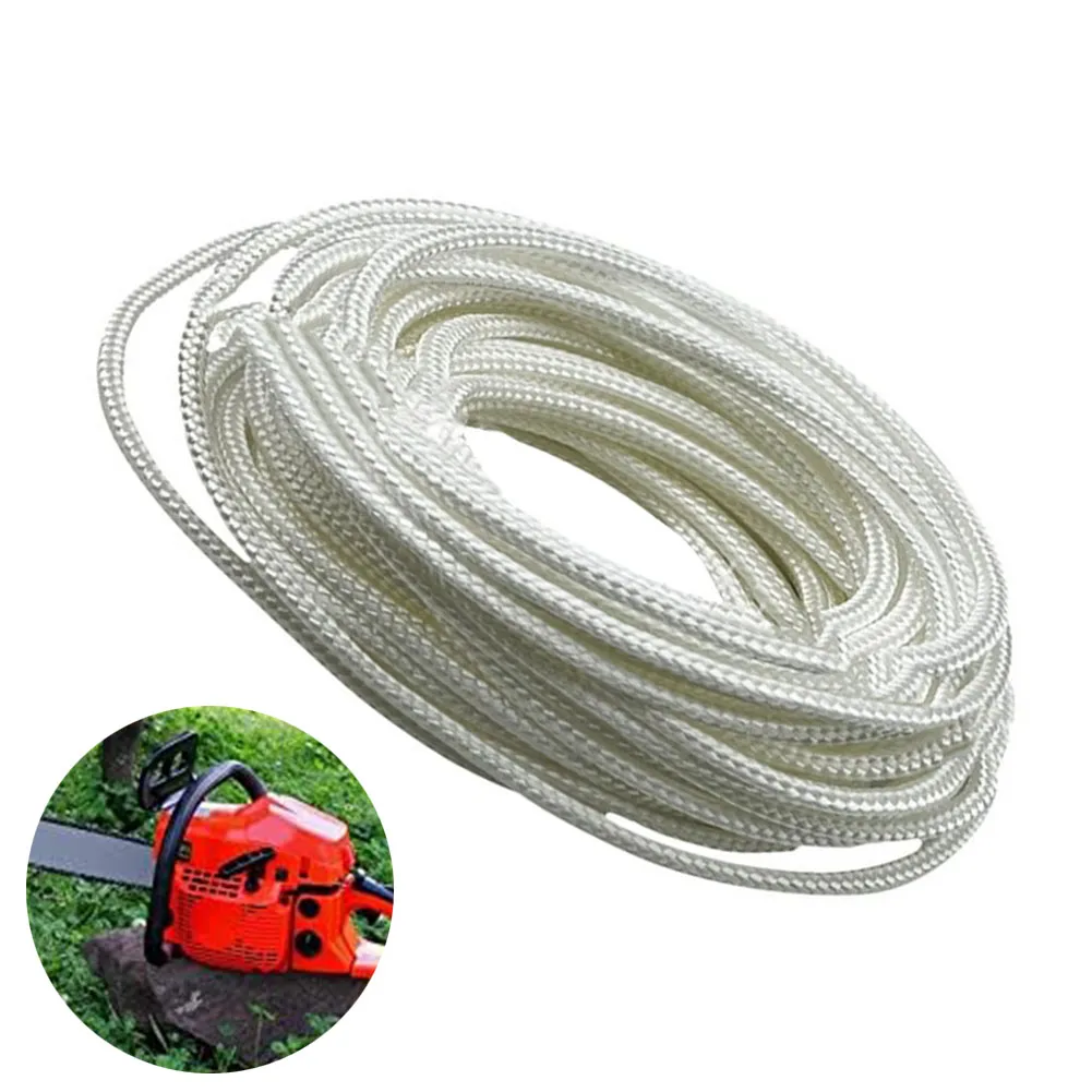 Durable 10m White Recoil Starting Rope for Engines 4 Durable 10m White Recoil Starting Rope for Engines - Image 4