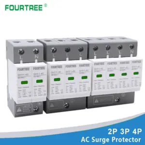 AC Surge Protection Device 2P 3P 4P Options