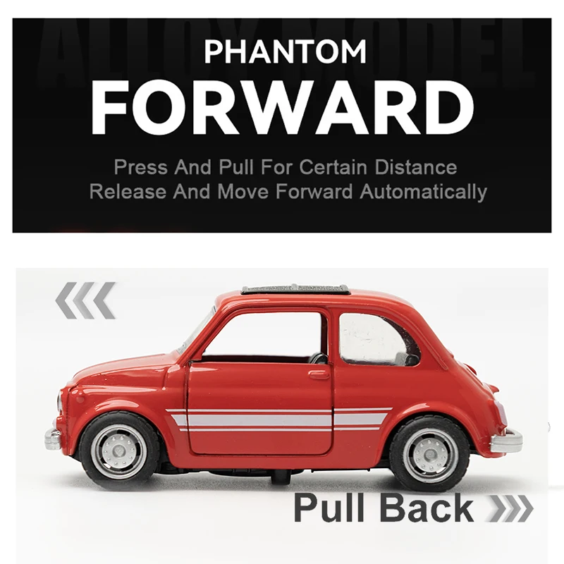 Vintage Diecast Car Model 11cm with Opening Doors 3 Vintage Diecast Car Model 11cm with Opening Doors - Image 3