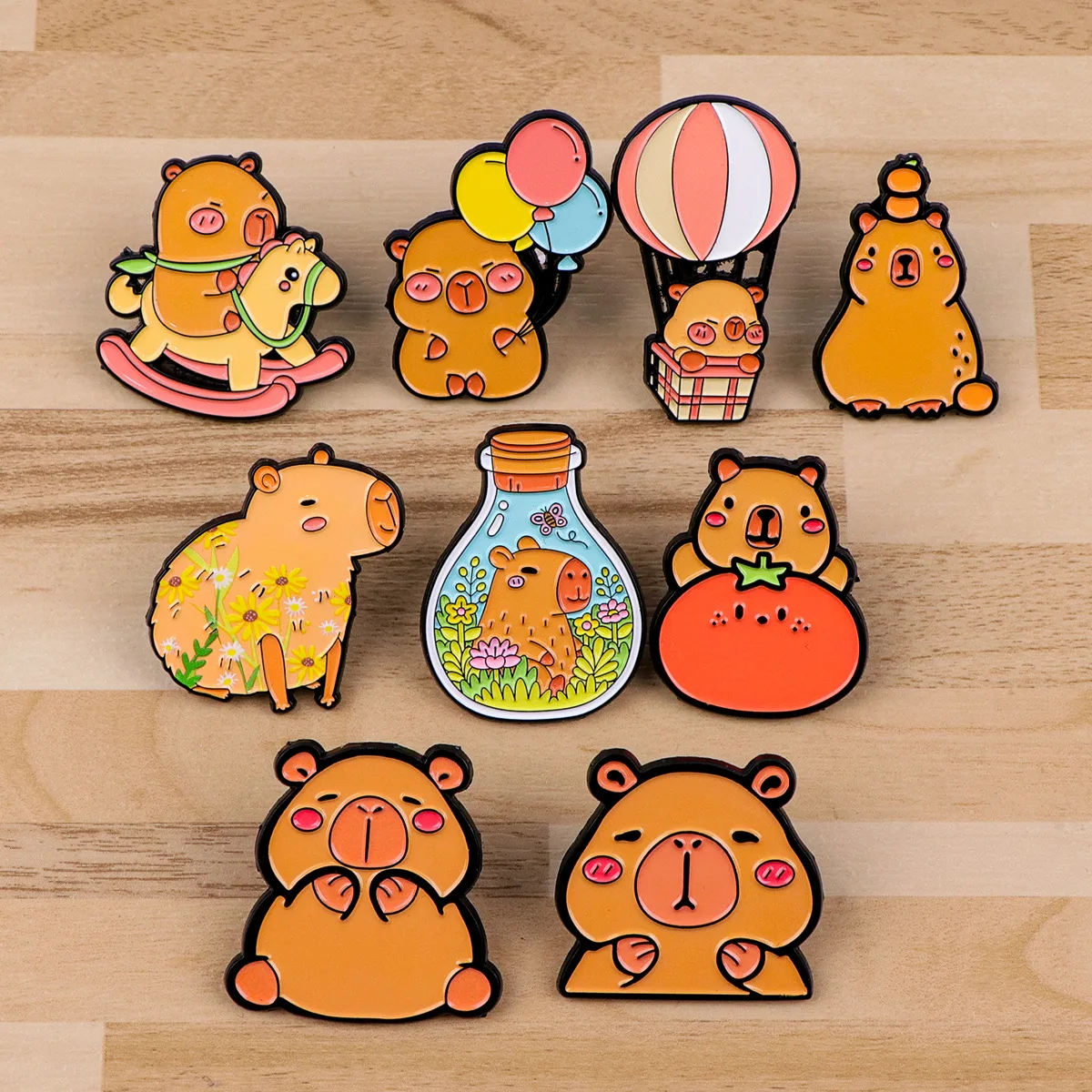 Vibrant Kapibala Finless Porpoise Brooch 5 Vibrant Kapibala Finless Porpoise Brooch - Image 5