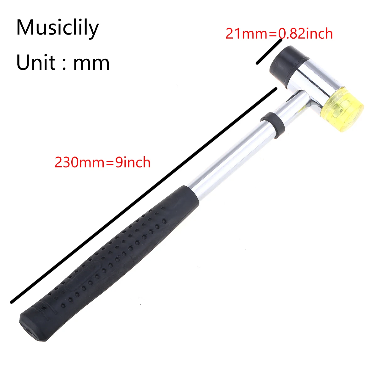 Professional 250mm Fret Hammer for Stringed Instruments 2 Professional 250mm Fret Hammer for Stringed Instruments - Image 2
