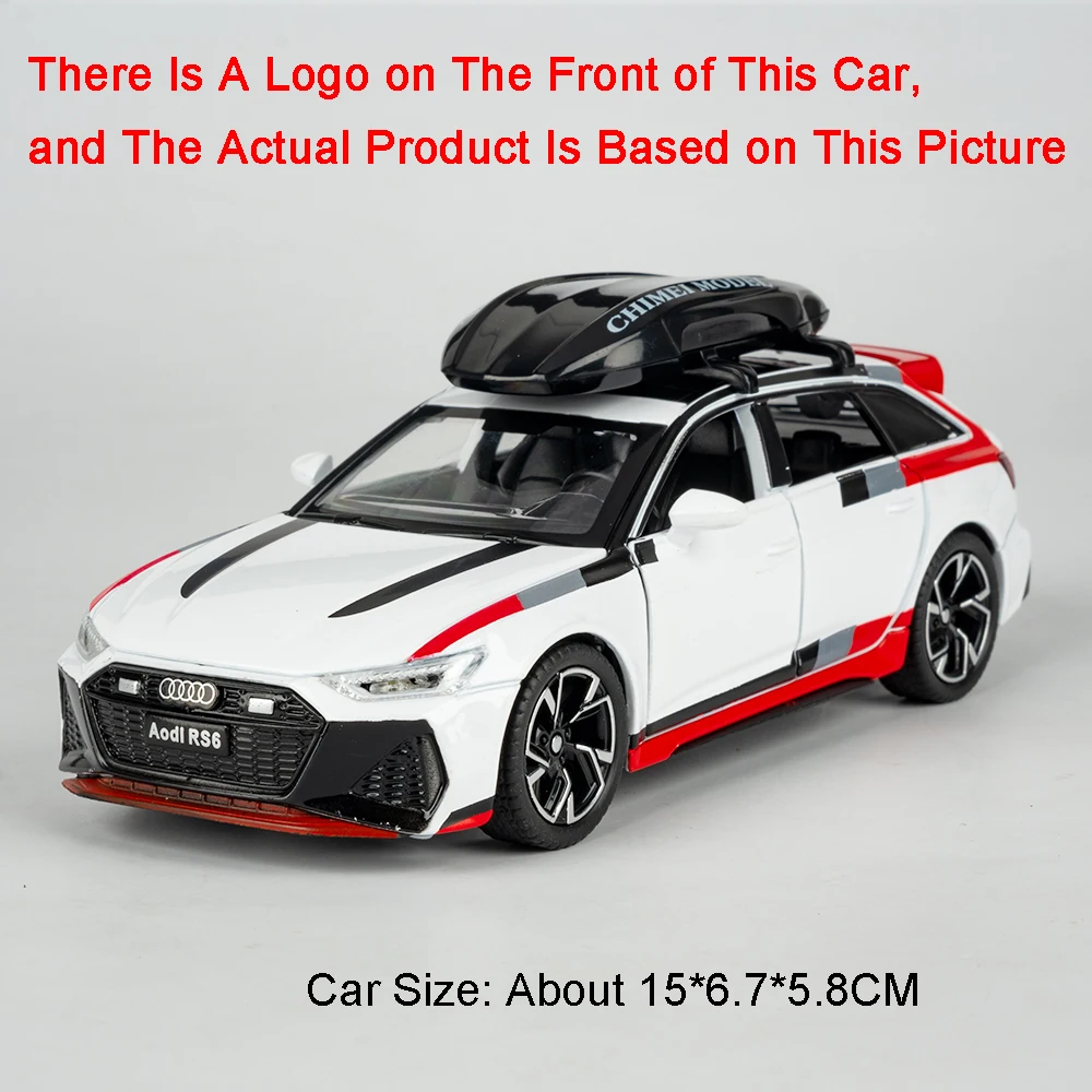 1:32 Scale Alloy Car Model RS6 and R8 9 1:32 Scale Alloy Car Model RS6 and R8 - Image 9