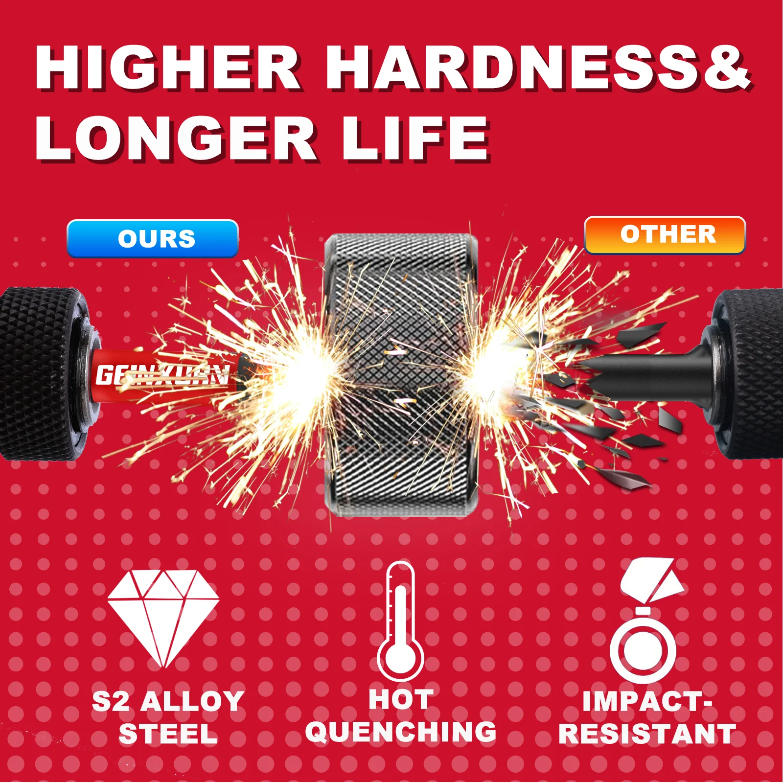 Impact Magnetic Phillips Bits Set for Impact Drivers 4 Impact Magnetic Phillips Bits Set for Impact Drivers - Image 4