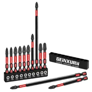 Impact Tough Screwdriver Bits Set for Professionals