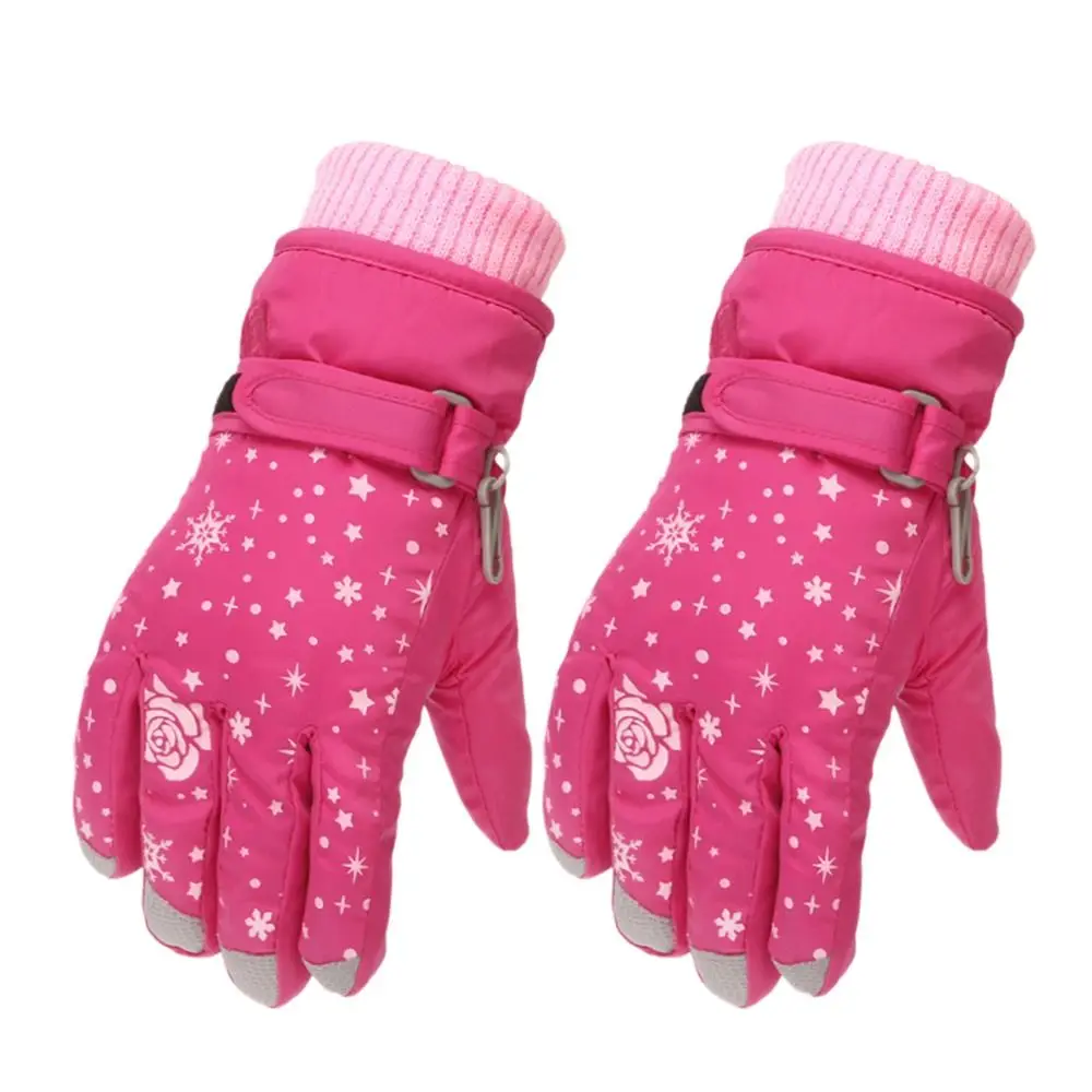Childrens Waterproof Winter Gloves in Vibrant Colors 5 Childrens Waterproof Winter Gloves in Vibrant Colors - Image 5