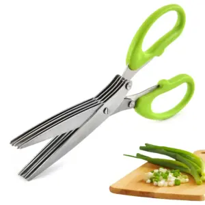 Multi-Layered Kitchen Scissors with Green Handles 11 Sb8d88f0a7b8846e4be6d7008c1004ab3c 1