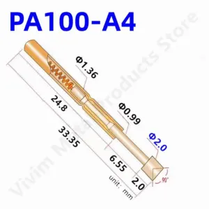 Set of 100 PA100-A4 Test Probes for Circuit Testing 6 Sb91bffd01a554a99abfb42f1620477f45