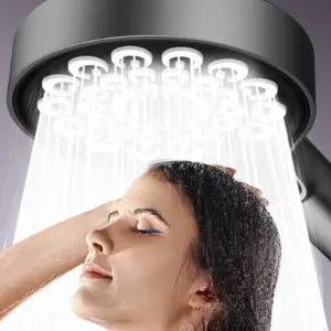 High-Pressure Shower Head with 3 Spray Modes 15 Sb9290502a4fa4d01913a55d235c344120