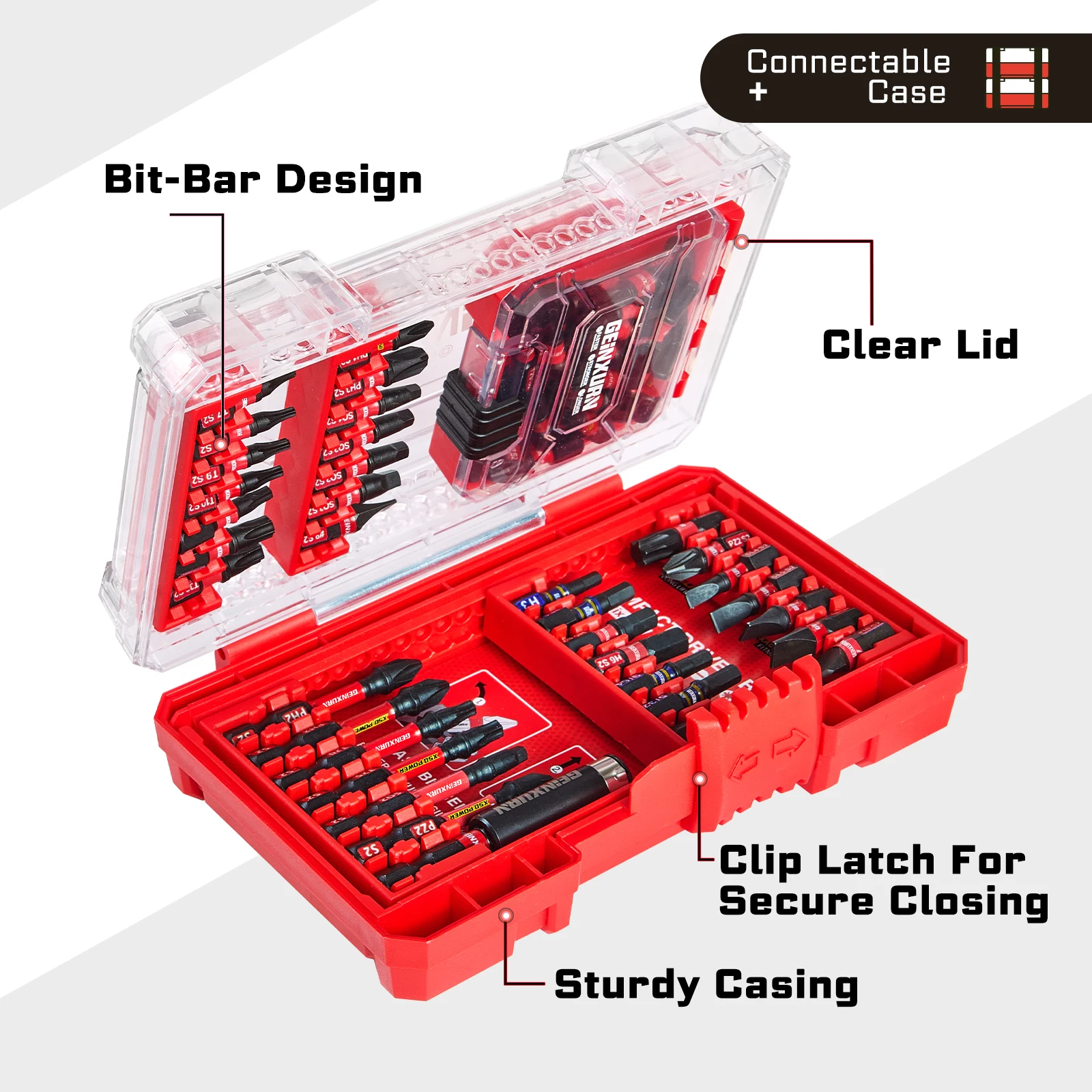 Impact Screwdriver Set with Alloy Steel Bits 3 Impact Screwdriver Set with Alloy Steel Bits - Image 3