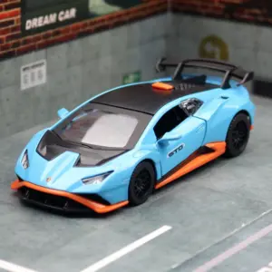 Blue CAIPO Huracan STO Diecast Model Car 11 Sb93d0418780e4948899be5d52e9d48a2z