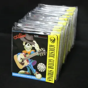 Vibrant Alice Acoustic Guitar String Set