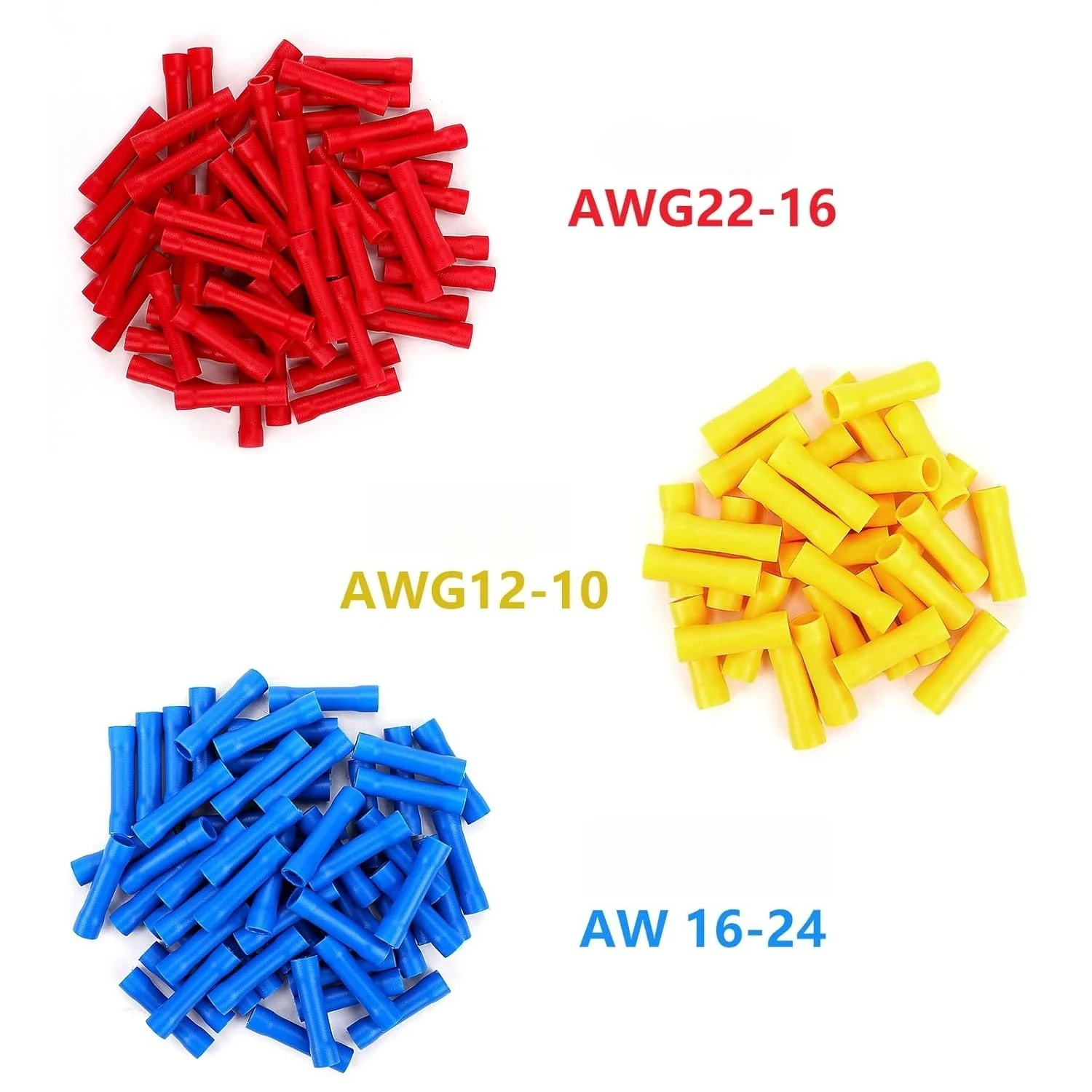 150-Pack Fully Insulated PVC Butt Connectors Set 7 150-Pack Fully Insulated PVC Butt Connectors Set - Image 7