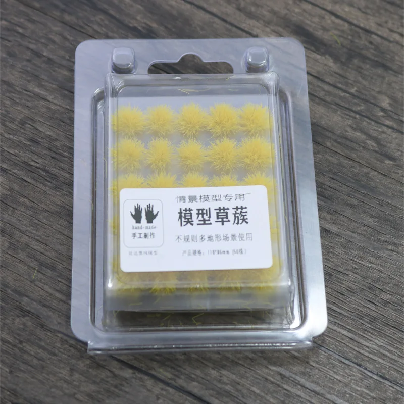 Miniature Nylon Grass Clusters for Dioramas 5 Miniature Nylon Grass Clusters for Dioramas - Image 5