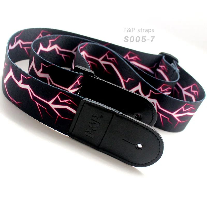 Vibrant 5cm Guitar Strap with Striking Graphics 7 Vibrant 5cm Guitar Strap with Striking Graphics - Image 7