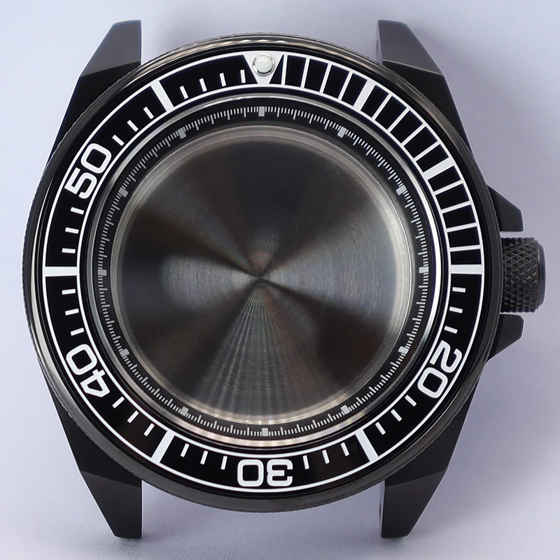 Fanya Losch 2190 Black Stainless Steel Watch Case 6 Fanya Losch 2190 Black Stainless Steel Watch Case - Image 6