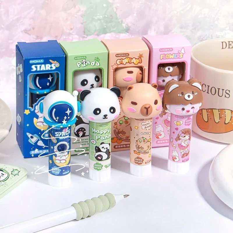 Adorable Capybara Kawaii Glue Stick 4 Adorable Capybara Kawaii Glue Stick - Image 4