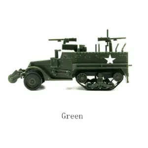 1:72 Scale WWII M3A1 Armored Vehicle Model 9 Sb9cf044810b04db2bafd7f35113db3567