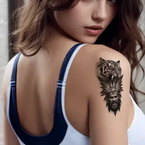 Realistic Black and Grey Temporary Tattoo Set 12 Sb9feb63e951e4d8db061f873d58a9ef5b