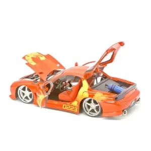 Vibrant Orange Mazda RX7 Diecast Model 1:24 13 Sba5221a5cb3c423c881109a4f76a0bb6Q