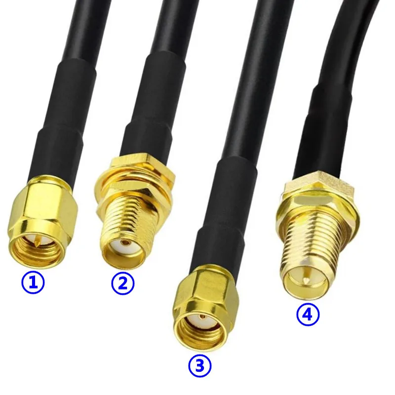 Premium RF Coaxial Connector with SMA Heads 6 Premium RF Coaxial Connector with SMA Heads - Image 6