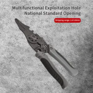 21-In-1 Stainless Steel Wire Stripping Pliers 8 Sba85d11a7a554f8284cdc99d35a7571eA