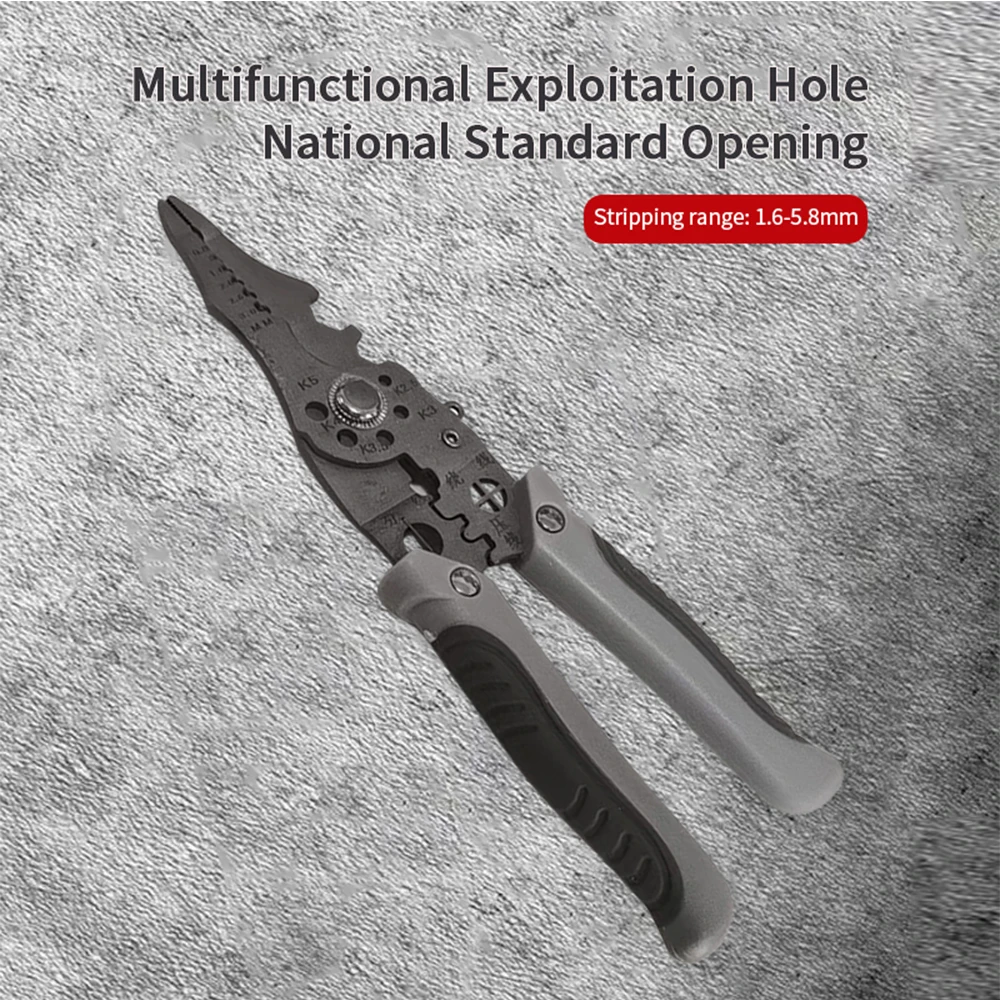 21-In-1 Stainless Steel Wire Stripping Pliers 3 21-In-1 Stainless Steel Wire Stripping Pliers - Image 3