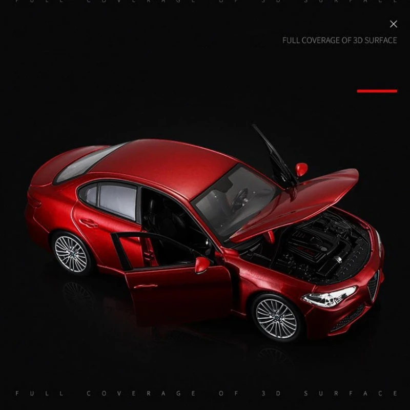 Alfa Romeo Giulia Stelvio 1:24 Scale Diecast Model 6 Alfa Romeo Giulia Stelvio 1:24 Scale Diecast Model - Image 6