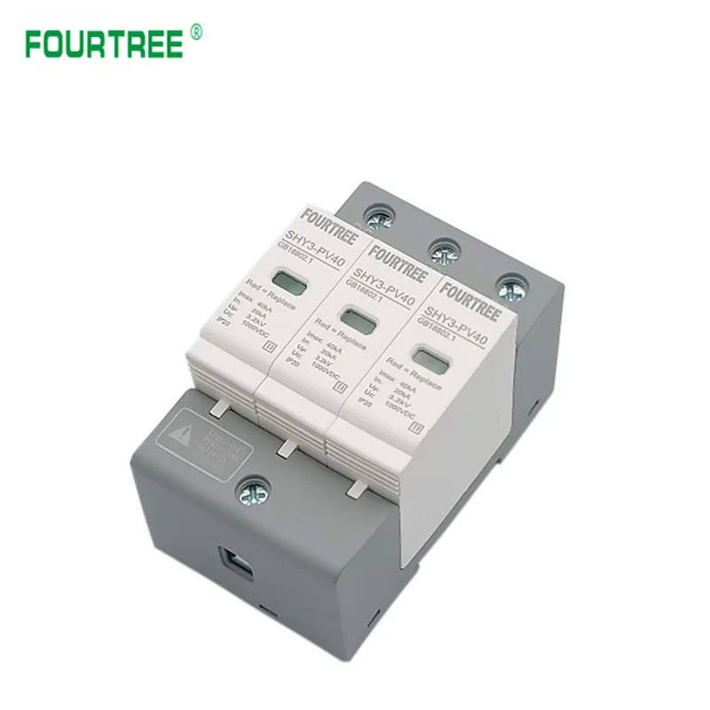 SHY3-PV 3-Pole DC Surge Protection Device 4 SHY3-PV 3-Pole DC Surge Protection Device - Image 4