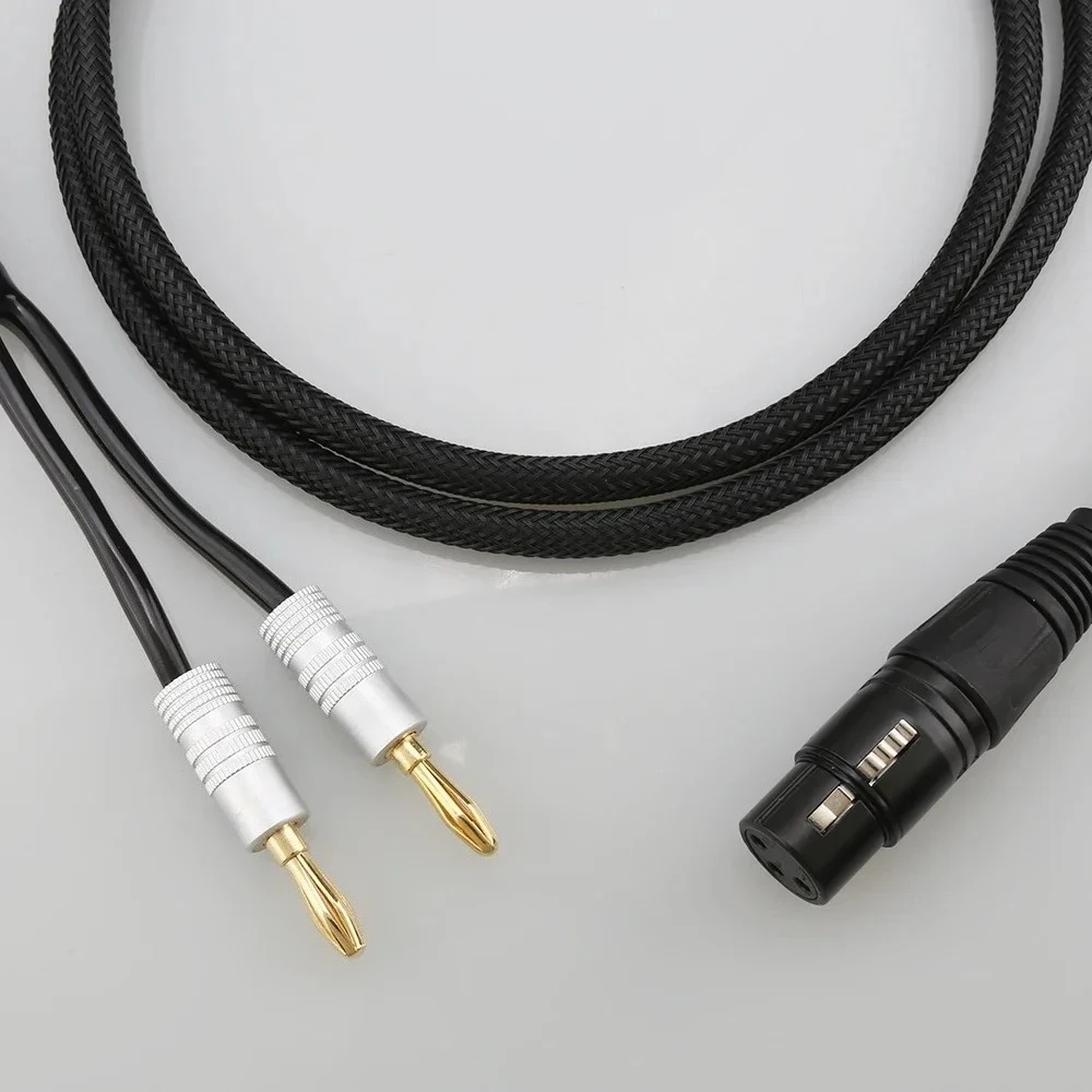 High-Fidelity XLR to Banana Speaker Cable 6 High-Fidelity XLR to Banana Speaker Cable - Image 6