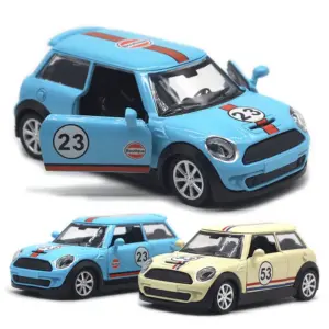 Blue 1:32 Scale Mini Cooper Diecast Model 12 Sbabac579f0b34707910a7490b64dc37ai