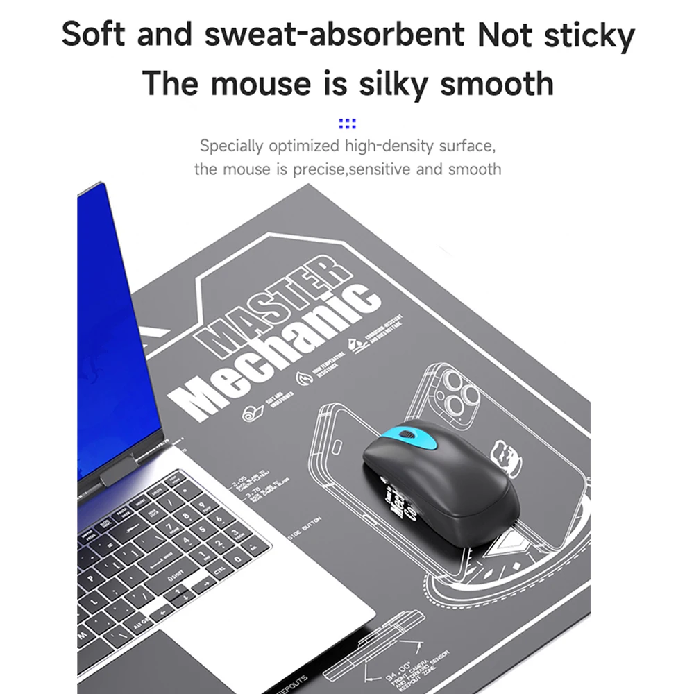 MECHANIC Silicone Repair Mat 600x350x1.8mm 2 MECHANIC Silicone Repair Mat 600x350x1.8mm - Image 2