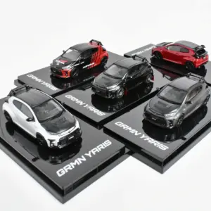 Toyota GR Yaris 1:64 Diecast Model Black & Red Graphics 14 Sbadf7ff7530d4f739633d8ef99661c1bz