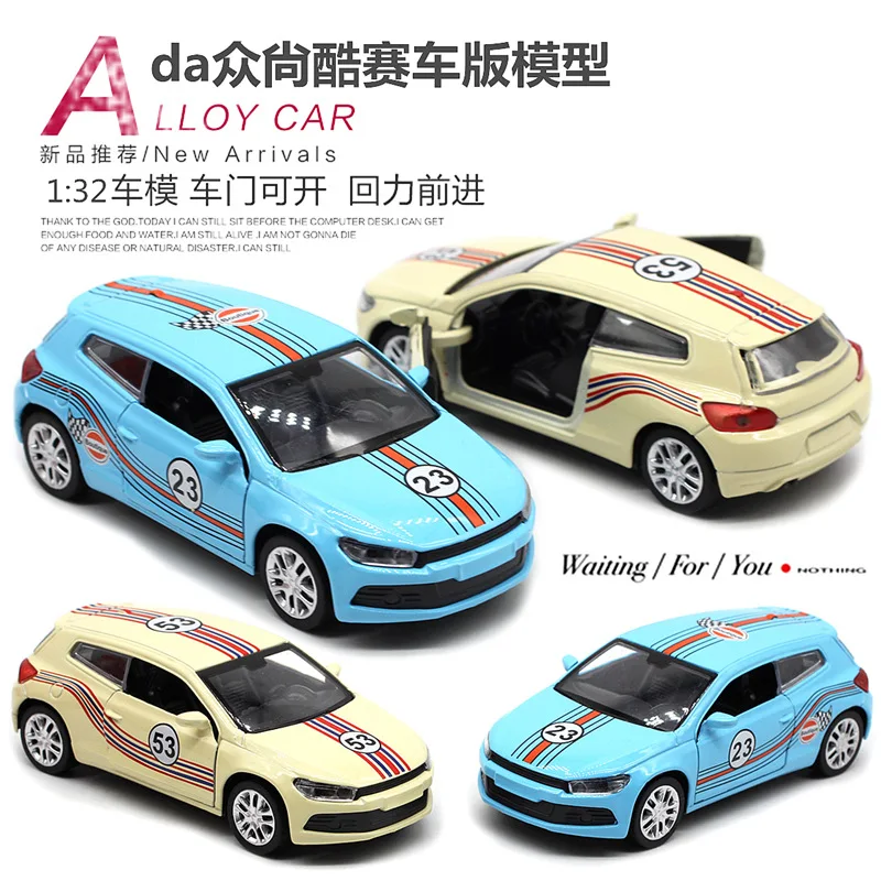 1:32 Scale Diecast Scirocco Racing Model 3 1:32 Scale Diecast Scirocco Racing Model - Image 3