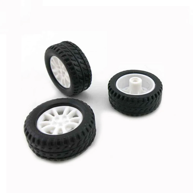 Miniature RC Wheel Set with 20mm Diameter 3 Miniature RC Wheel Set with 20mm Diameter - Image 3