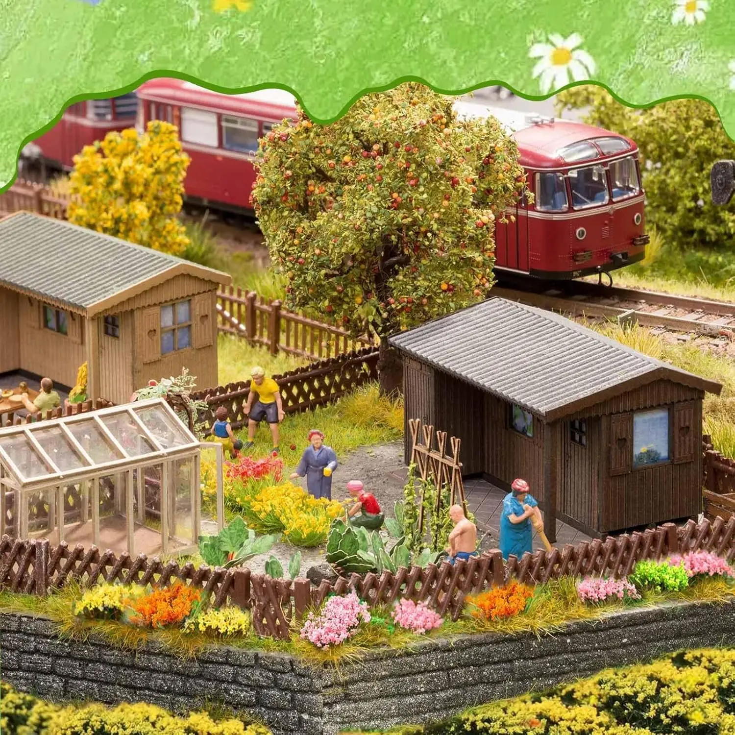 Vibrant Resin Grass Tufts for Dioramas Set of 27 3 Vibrant Resin Grass Tufts for Dioramas Set of 27 - Image 3