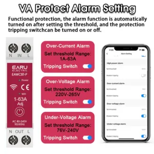 Wi-Fi Smart Circuit Breaker for Home Use 11 Sbb12be1c7d48497cb88468133182d8d4Q