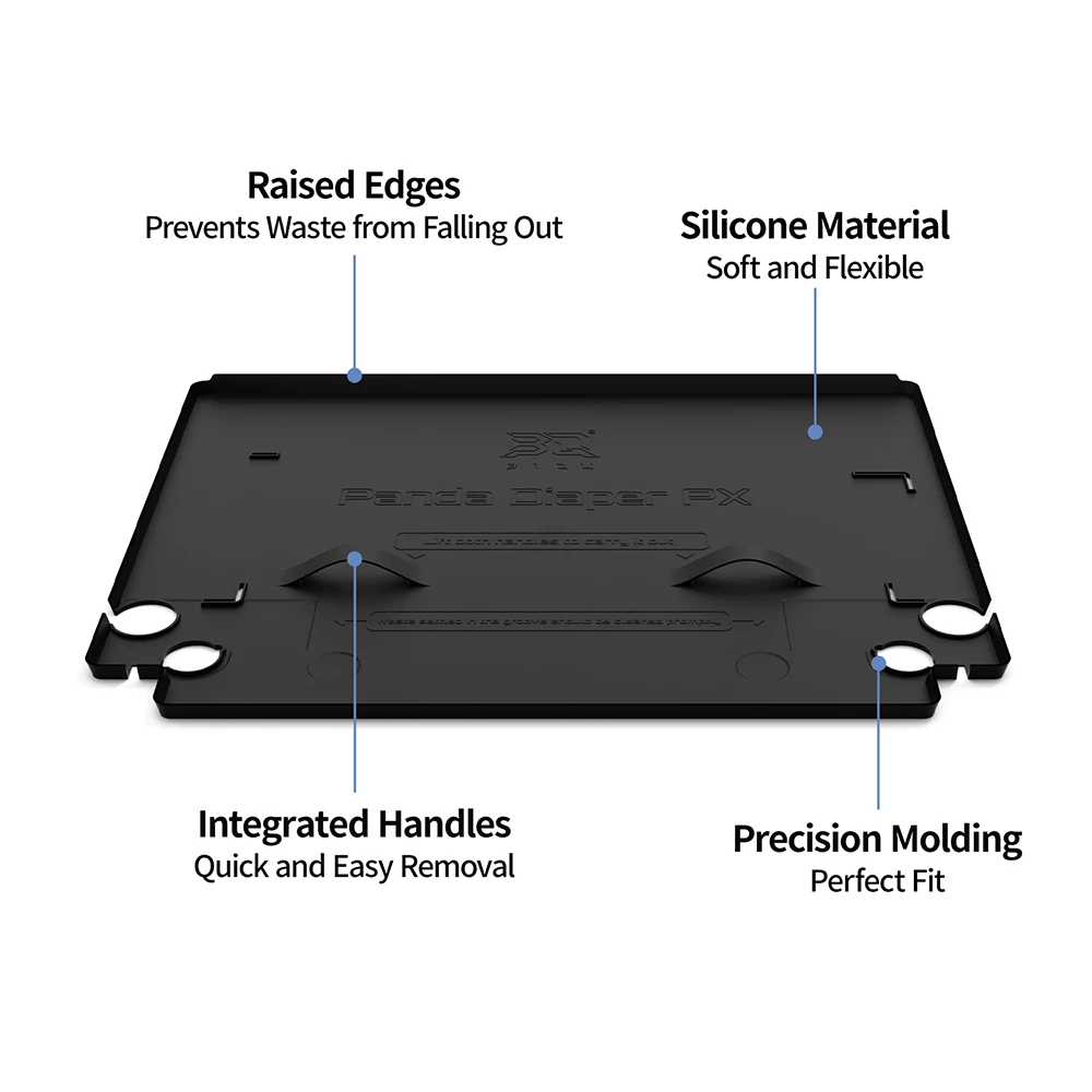Filament Waste Collector for Bambu Lab P1 X1 2 Filament Waste Collector for Bambu Lab P1 X1 - Image 2