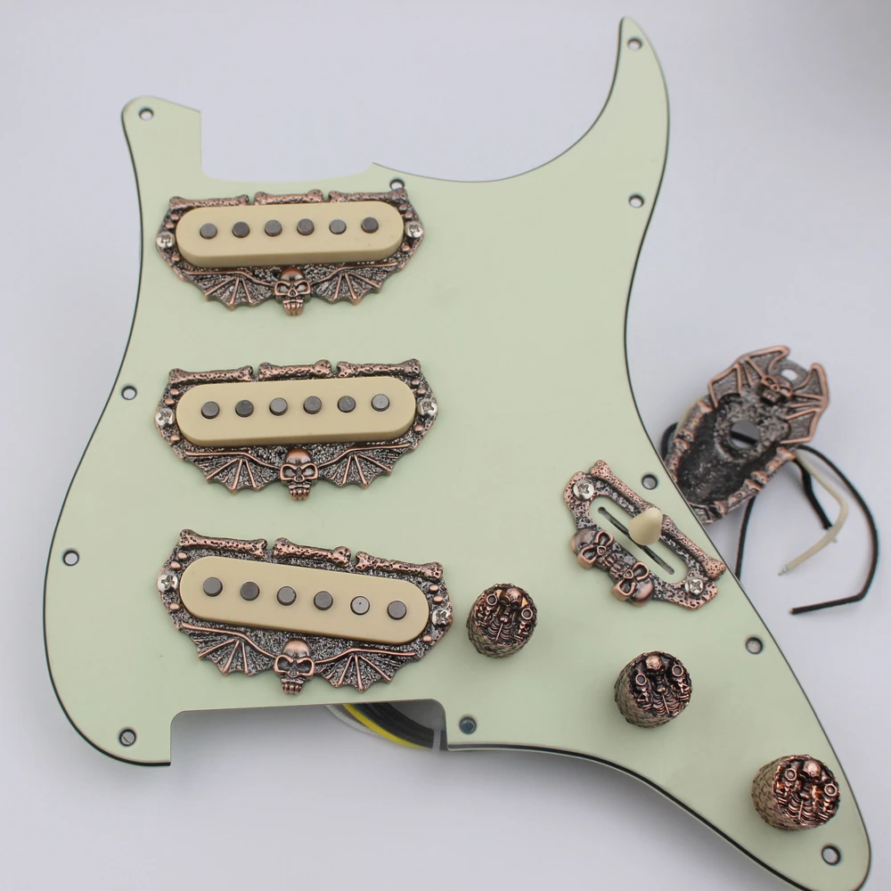 Gothic Bronze Electric Guitar Control Panel 5 Gothic Bronze Electric Guitar Control Panel - Image 5