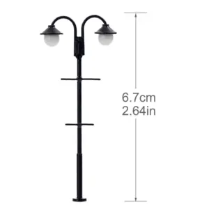 HO Vintage Street Lamp Set with LED Lighting 18 Sbb4c6f4cd77b493aaa6ed43ed98c5009L