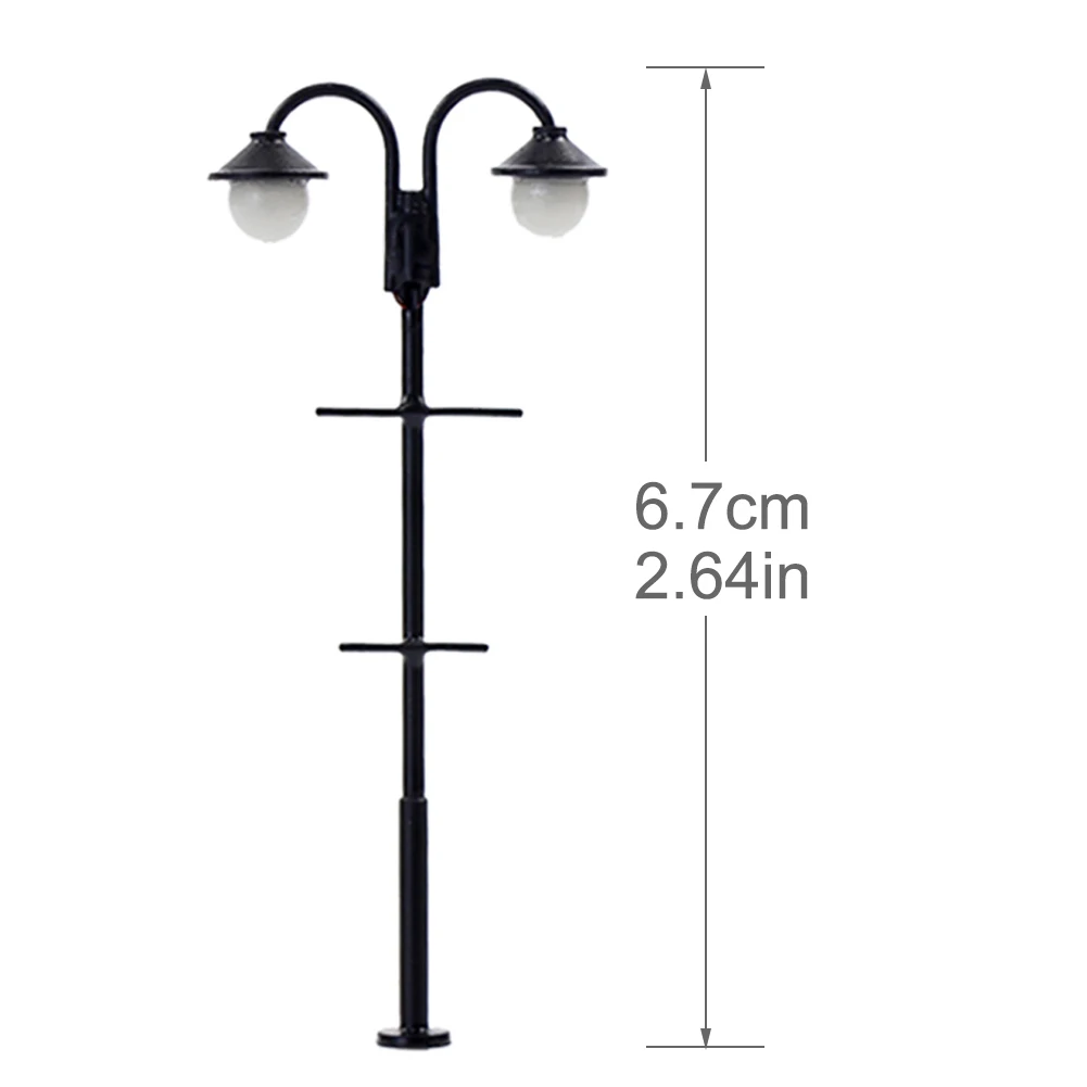 HO Vintage Street Lamp Set with LED Lighting 9 HO Vintage Street Lamp Set with LED Lighting - Image 9