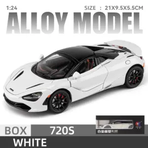 McLaren 720S 1:24 Diecast Model in Black 17 Sbb4c7e01999c432e9547fc81579891676