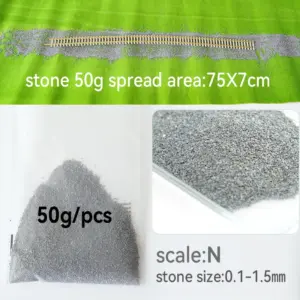 Realistic Model Railway Gravel Set for HO, N, G, O 18 Sbb54576be26b4b0daf4df2f68928c76eE