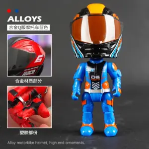 Vibrant 1:12 Diecast Motorcycle Rider Figurine 15 Sbb62986ed9284e0d9aadbe2fcb07066cK